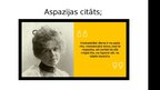 Prezentācija 'Aspazija un viņas dzeja', 9.