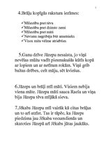 Konspekts 'Filosofisko jautājumu risinājums Raiņa lugā "Jāzeps un viņa brāļi"', 5.