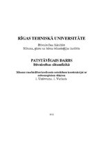 Paraugs 'Siltuma caurlaidības koeficenta noteikšana konstrukcijai ar nehomogēniem slāņiem', 1.