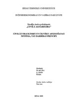 Konspekts 'Civilās trauksmes un cilvēku apziņošanas sistēma, tās darbības principi', 1.
