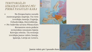 Prezentācija 'Eiropa pēc Pirmā pasaules kara', 5.