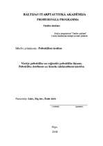 Eseja 'Pašvaldību tiesības', 1.