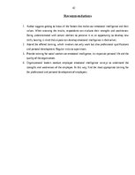 Diplomdarbs 'Emotional intelligence as one of the personality characteristic factors of the s', 42.