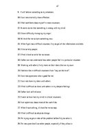 Diplomdarbs 'Emotional intelligence as one of the personality characteristic factors of the s', 47.