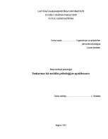 Eseja 'Saskarsme kā sociālās psiholoģijas apakšnozare', 1.