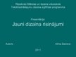Prezentācija 'Dizaina risinājumi', 1.