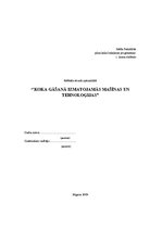 Referāts 'Koka gāšanā izmatojamās mašīnas un tehnoloģijas', 1.