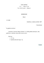 Konspekts 'Iesnieguma paraugs', 1.