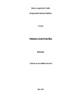 Referāts 'Trimdas rakstniecība', 1.