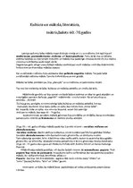 Konspekts '60.-70.gadi Latvijā un pasaulē. Mode, kultūra, arhitektūra', 9.