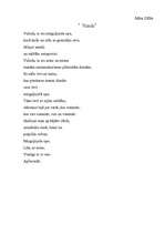 Konspekts 'Māras Zālītes dzejoļa "Valoda" analīze', 1.