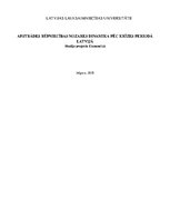 Referāts 'Apstrādes rūpniecības nozares dinamika pēckrīzes periodā Latvijā', 1.