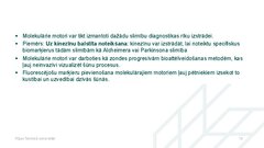 Prezentācija 'Molekulārie motori, to pielietojuma iespējas medicīnā', 16.