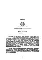 Referāts 'Testamentārā mantošana', 11.