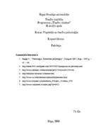 Konspekts 'Pašcieņa', 1.