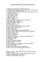 Konspekts 'Vēstures terminu vārdnīca angļu valodā', 1.