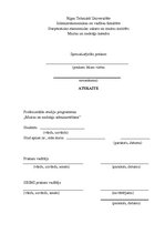 Prakses atskaite 'Muitas kontrole un organizēšana Daugavpils muitas kontroles punktā', 1.