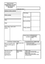 Konspekts '4.klases sporta stundas plāns pedagoģiskajai praksei', 1.