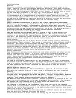 Eseja 'Autism and Its Treatment', 1.