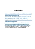 Eseja 'Vides aizsardzība', 4.