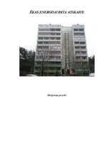 Referāts 'Ēkas energoaudita atskaite', 1.