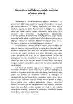 Eseja 'Nacionālisma pozitīvās un negatīvās izpausmes mūsdienu pasaulē', 1.