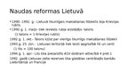 Prezentācija 'Naudas reformas Latvijā 20. un 90.gados', 10.