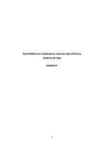 Referāts 'Šizofrēnijas farmakoloģiska ārstēšana. Neiroleptiķi', 1.