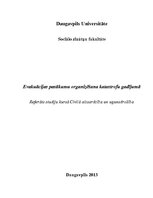 Konspekts 'Evakuācijas pasākumu organizēšana katastrofu gadījumā', 1.