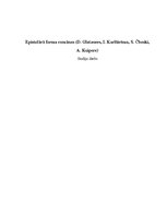 Referāts 'Epistolārā forma romānos', 1.