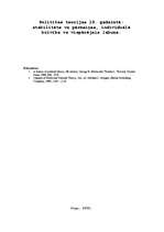 Eseja 'Politikas teorijas 19.gadsimtā: stabilitāte, pārmaiņas, individuālā brīvība, vis', 1.