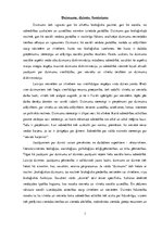 Eseja 'Dzimums, dzimte, feminisms', 1.