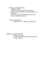 Konspekts 'Literatūras žanri', 8.