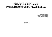 Konspekts 'Distanču slēpošanas pārvietošanās veidu klasifikācija', 6.