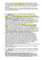 Konspekts 'Administratīvais process, vēsture', 2.