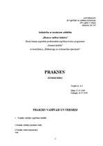 Prakses atskaite 'Mārketinga prakses atskaite', 3.