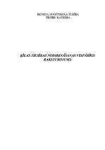 Referāts 'Ķīlas tiesības nodibināšanas vispārējs raksturojums', 1.