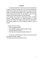 Referāts 'The European Parliament', 2.