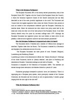 Referāts 'The European Parliament', 3.