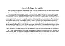 Konspekts 'Reliģiju salīdzinājums', 2.