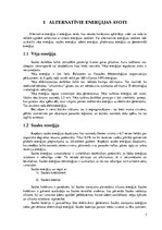 Referāts 'Alternatīvā enerģija', 3.