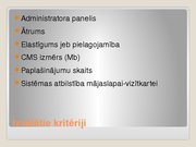 Paraugs 'Saturu pārvaldības sistēmu izvēle Web lapu izstrādē', 38.