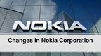 Prezentācija 'Changes in Nokia Corporation', 1.