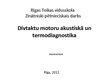 Prezentācija 'Divtaktu motoru akustiskā un termodiagnostika', 1.