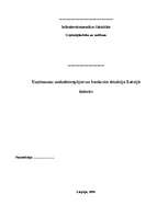 Konspekts 'Uzņēmumu maksātnespējas un bankrota situācija Latvijā', 1.
