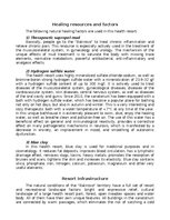 Konspekts 'Health resort "Bakirovo" analysis', 2.