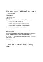 Konspekts 'Monitori', 1.