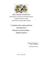 Paraugs 'Strupceļu novēršanas politikas - baņķiera algoritms', 1.