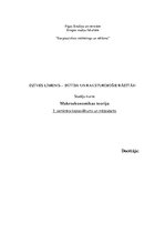 Konspekts 'Dzīves līmeņa raksturojošie rādītāji', 1.