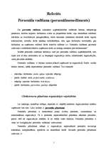 Referāts 'Uzņēmuma personāla vadīšana', 1.